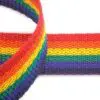 Rainbow Webbing Tape Heavy Duty Polypropylene 25mm Wide