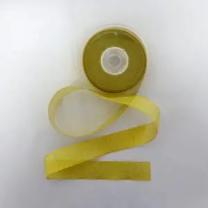 Metallic Lamé Ribbon 25mm Gold