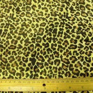 Satin Print Animal Fabric