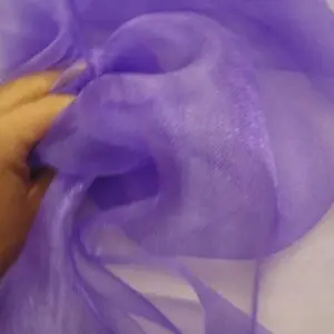 Voile Sugar Puff 100% Nylon Purple