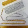 Metallic Ric Rac Trim Jumbo