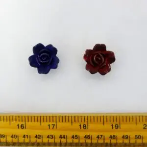 Button Shanked Rose Sue 2 Medium 25mm