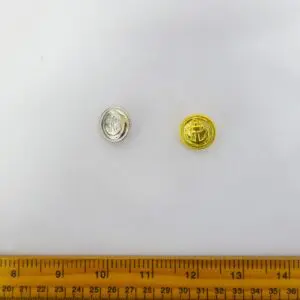 Buttons Metallic Anchor Code B5 2cm Wide