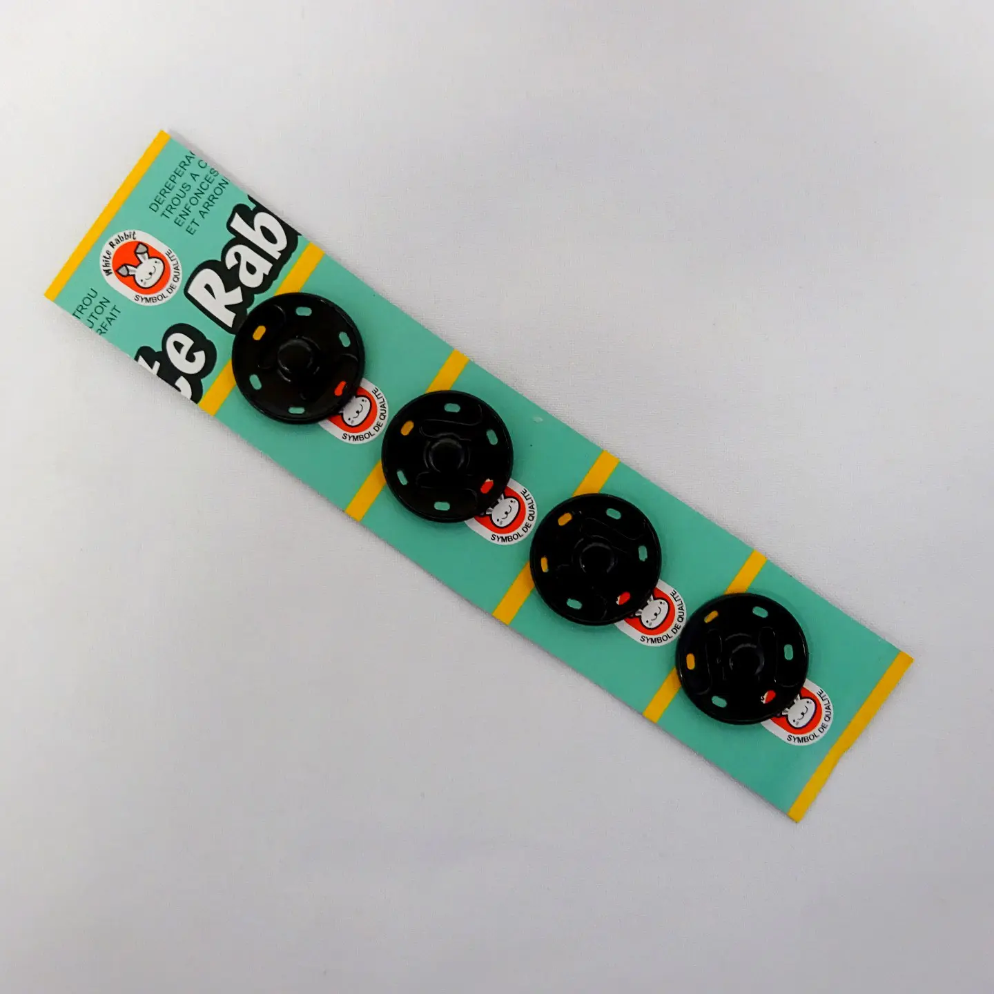 24mm Snap Fasteners Size 12 Black