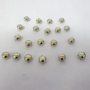 Hand Press Studs Silver 8mm Round