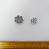 Diamante Flower Buttons Code B170