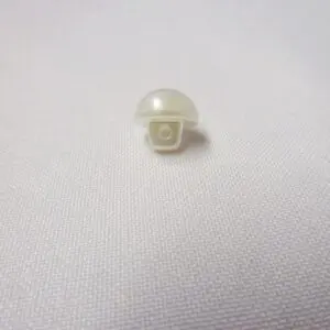 Shanked Bridal Buttons G43 Large 10mm White