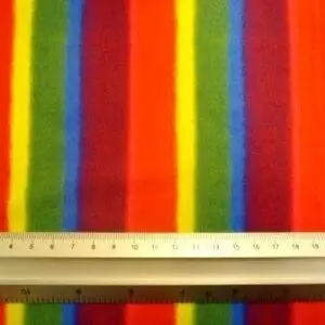 Lycra Patterned Fabric Roly Rainbow