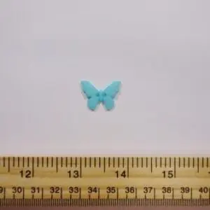 Turquoise Butterfly Buttons