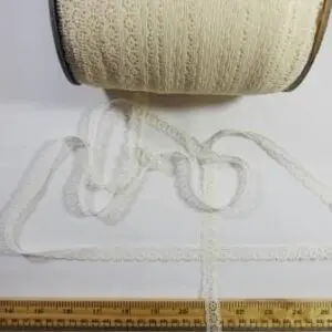 Lace Trimming Alicia 1.3cm Wide Cream