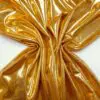 Lycra Fabric Metallic Foiling Gold