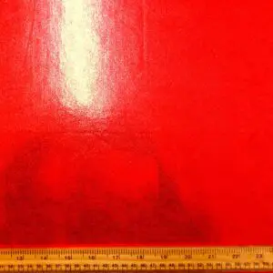 Lycra Fabric Metallic Foiling Red