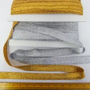 Metallic Woven Trimming Braid 25mm Code 655C