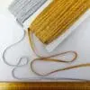 Metallic Woven Trimming Braid 6mm Code 654C