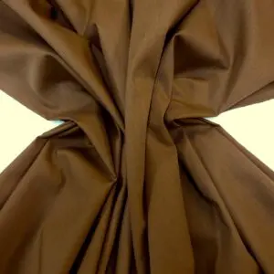 Polyester Cotton Fabric - Plain Chocolate Brown
