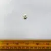 Fisheye Button 15mm Silver Code Jam