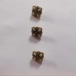 Buttons 18mm Pearl Rubix Shanked Code Jam