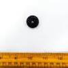 Buttons 22mm Regal Diamante Black Shanked