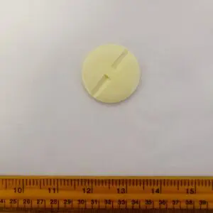 Buttons 32mm Vintage Cream Code Jam 747
