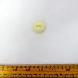 Button Flaxy Waxy Cream 25mm Code Jam