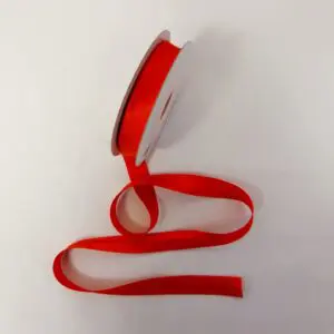 Satin Bias Binding 25mm Wide Red