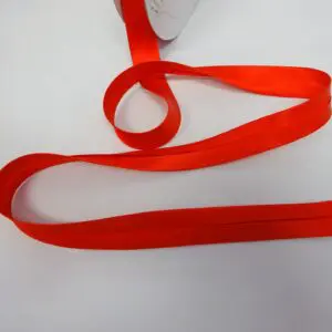 Satin Bias Binding 25mm Wide Red