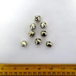 Bells 15mm Antique Silver