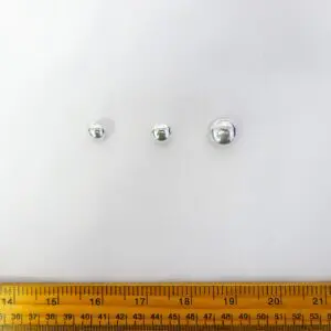 Buttons Silver Round Bob Code Jam