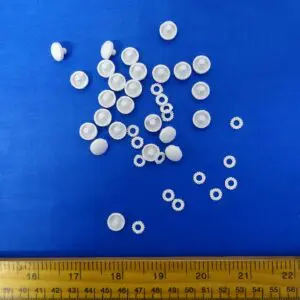 Cover Buttons 11mm Plastic