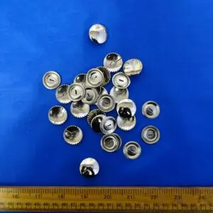 Cover Buttons 22mm Metal