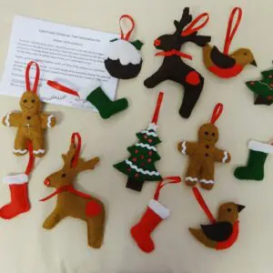 tree decoration sewing kit