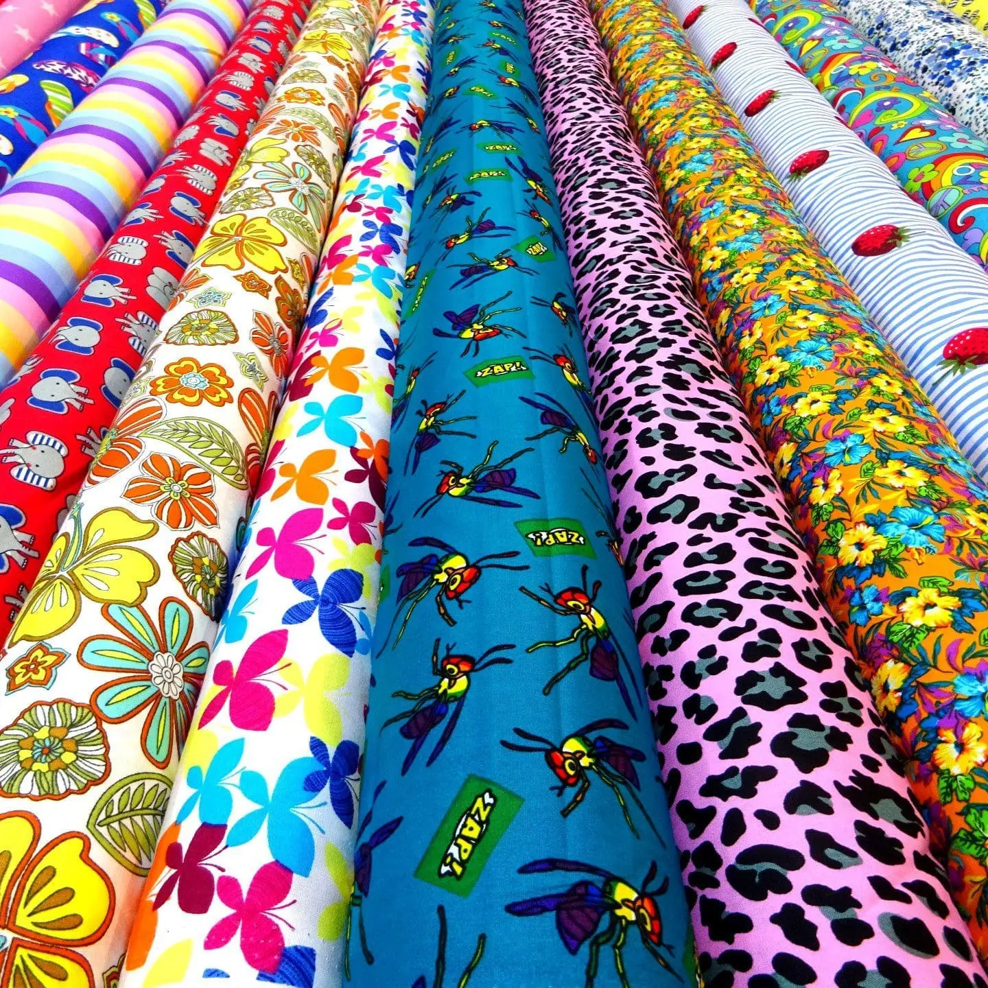 printed cotton fabric land 35