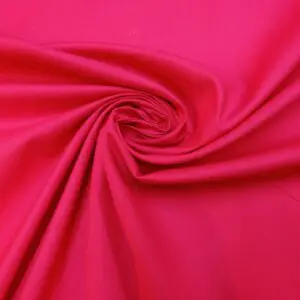 Cotton Fabric Plain 100% Cotton Cerise