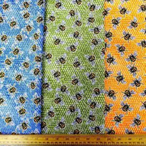 bees cotton fabric land