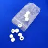 Bead Packets Large Plastic Rounds White