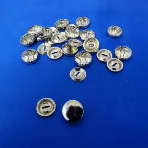 Cover Buttons 15mm Metal