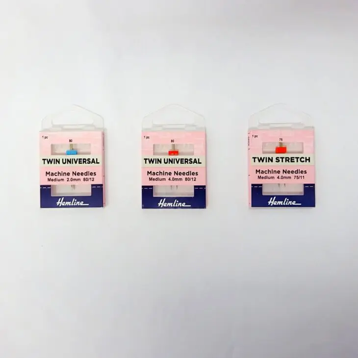 Twin Sewing Machine Needles