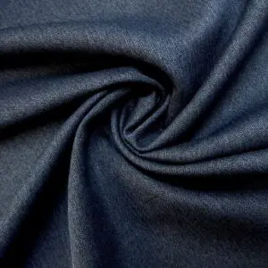Suiting Fabric Herringbone Stock Exchange Range Navy