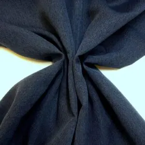 Suiting Fabric Herringbone Stock Exchange Range Navy