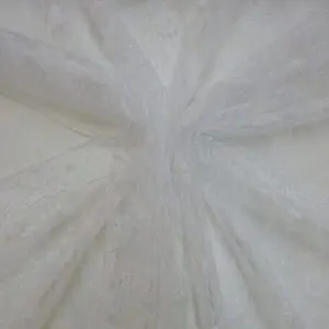 Lace Fabric Moulin Rouge White