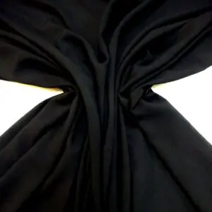 Viscose Fabric Plain Black