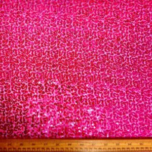 Sequin Blitz Fabric cerise