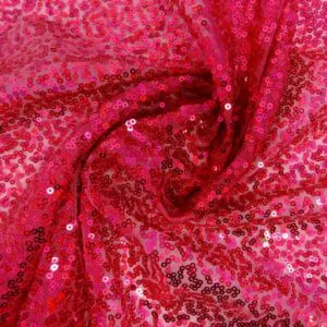 Sequin Blitz Fabric cerise