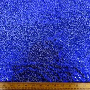 Sequin Blitz Fabric royal