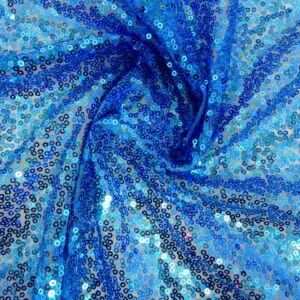 Sequin Blitz Fabric turquoise