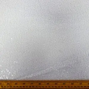 Sequin Blitz Fabric white