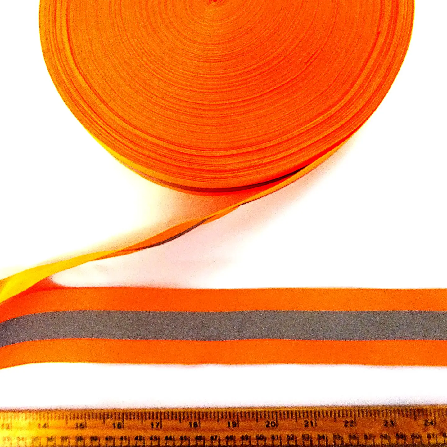 Reflective High Vis Tape 5cm Wide Fluroescent Orange