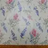 PVC Tabling Fabric Floral Bluebell