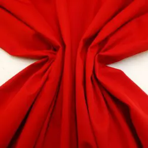 Drill Fabric Poly Cotton Red