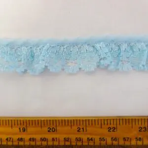 Lace Trimming 4580fob Gathered 4cm Wide